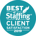 ClearlyRated's Best of Staffing 2019 Client Satisfaction